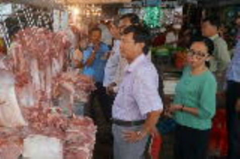 Giám sát về an toàn vệ sinh thực phẩm tại xã Tắc Vân