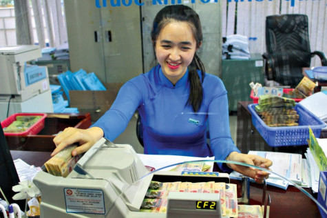 "Phố" ngân hàng 