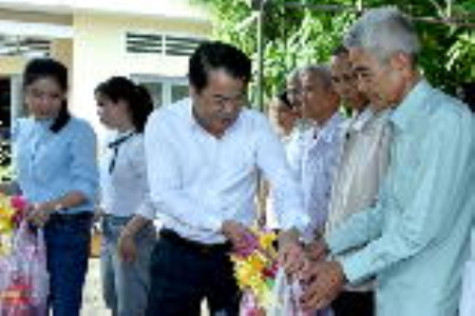 Họp mặt mừng Đảng mừng Xuân tại Khu căn cứ Xẻo Đước