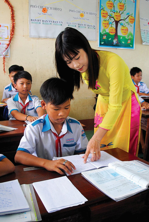 Nơi tiên phong xây dựng trường đạt chuẩn