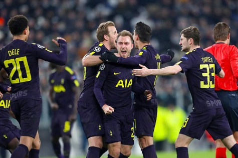 Juventus 2 – 2 Tottenham: bất phân thắng bại