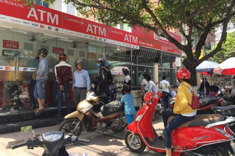 Nghẽn ATM trong dịp Tết