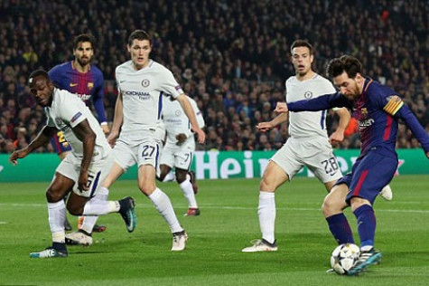 Barca 3 – 0 Chelsea: trận đấu của Messi