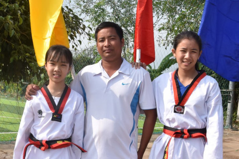 Góp sức phát triển Taewondo Cà Mau