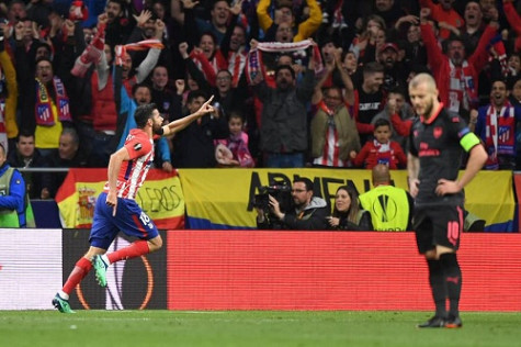 Đánh bại Arsenal trên sân nhà: Atletico vào chung kết