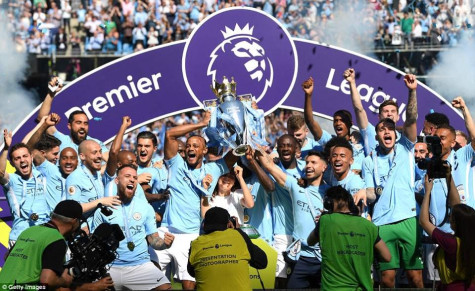 Sau vòng 37 NHA: Man City chính thức lên ngôi