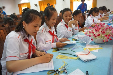 80 thí sinh tham dự hội thi Chỉ huy Đội giỏi cấp tỉnh