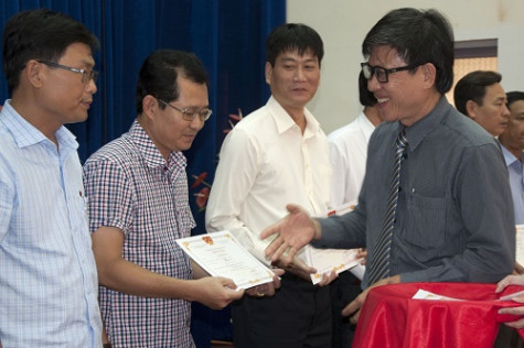 186 học viên lớp bồi dưỡng đối tượng 3 được cấp giấy chứng nhận