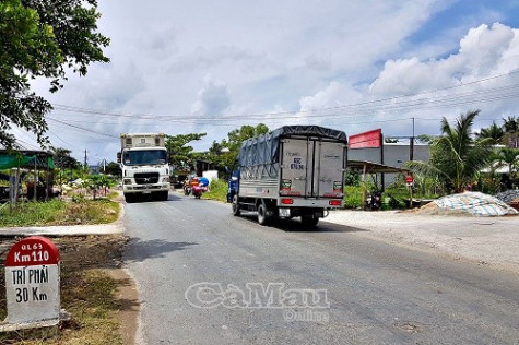 Nếu đủ vốn, sẽ hoàn thành Quốc lộ 63 đoạn nội ô TP. Cà Mau trong 6 tháng