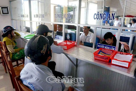 Còn 17 xã chưa vận hành  phần mềm một cửa điện tử