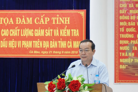 Cần dân chủ, công tâm, khách quan trong công tác giám sát, kiểm tra của Đảng