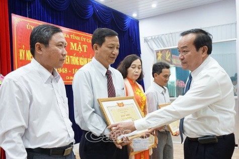 Họp mặt kỷ niệm 70 năm ngày truyền thống ngành Kiểm tra Đảng