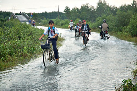 Sẽ xuất hiện nhiều đợt triều cường mới