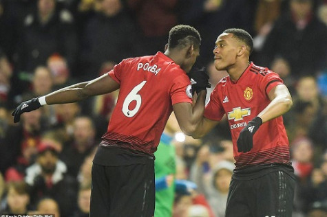 Martial tỏa sáng, Man Utd chiến thắng nhọc nhằn