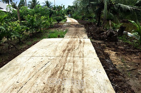 Khuất tất vụ lộ chưa làm huyện đã giải ngân