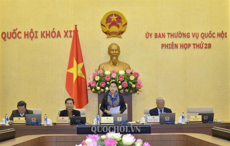 Khai mạc phiên họp thứ 29 của Uỷ ban Thường vụ Quốc hội