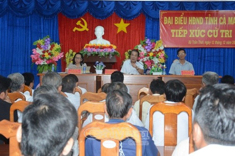 Tập trung giải quyết thoả đáng những bức xúc của cử tri