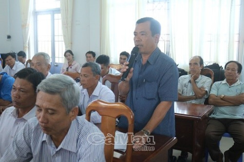 Cử tri phản ánh nhiều vấn đề bức xúc đến đại biểu HĐND