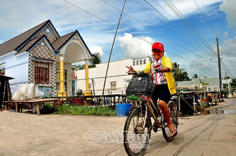 Làng khô cá bổi vào mùa tết