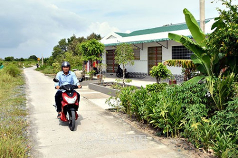 Sắc xanh vùng biển mặn