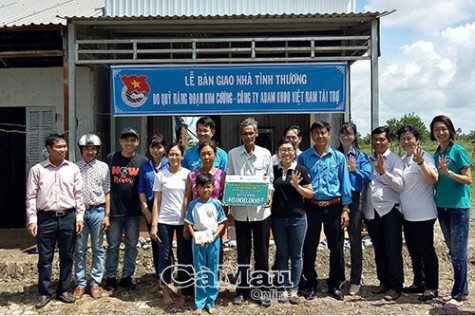 Nhà tình thương mang dấu ấn Huyện đoàn