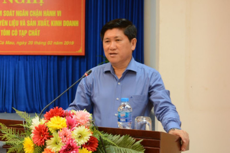 Cần tiếp tục thực hiện Đề án kiểm soát, ngăn chặn hành vi đưa tạp chất vào tôm nguyên liệu