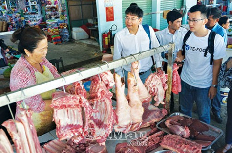 Sẽ truy xuất nguồn gốc thịt heo