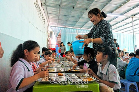 Đảm bảo an toàn vệ sinh thực phẩm trong trường học