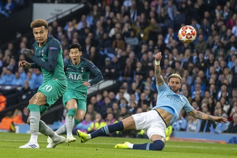 Thắng kịch tính Man City, Tottenham vào bán kết