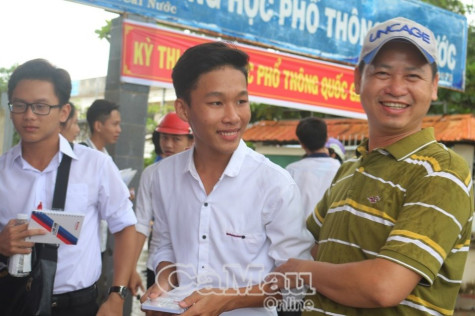 Cà Mau kết thúc ngày thi thứ hai, không có vi phạm quy chế thi