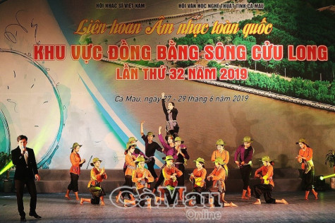 Sôi nổi liên hoan âm nhạc toàn quốc khu vực ĐBSCL lần 32