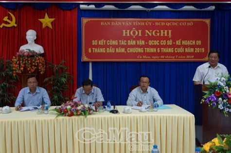 Cần nâng cao hiệu quả công tác dân vận