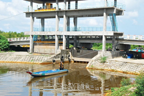 Cống thuỷ lợi: Xây xong không hoạt động