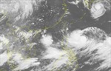 Xuất hiện vùng áp thấp trên biển Đông