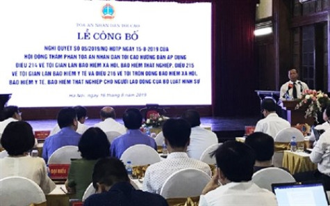 Tháo gỡ vướng mắc trong xử lý hình sự lĩnh vực bảo hiểm