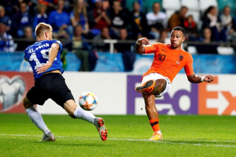 Memphis Depay tỏa sáng, Hà Lan vùi dập Estonia