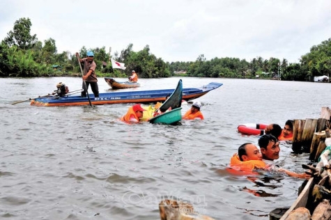 Diễn tập  phòng chống thiên tai