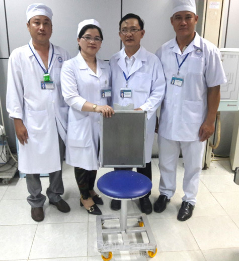 Sáng chế hữu ích  từ ghế chụp X- quang di động