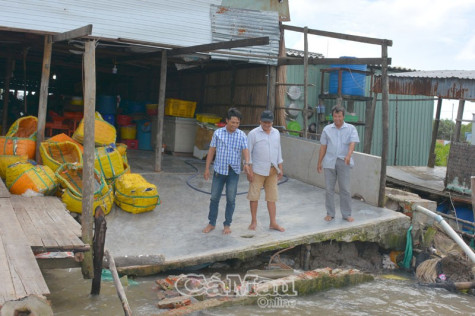 Làng cá Hố Gùi đối mặt với nguy cơ bị nhấn chìm