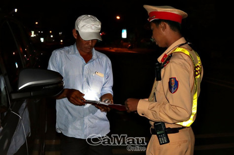 Kiềm chế TNGT trên các tuyến trọng điểm