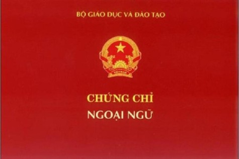 Bộ GD&ĐT bỏ quy định cấp chứng chỉ ngoại ngữ trình độ A, B, C