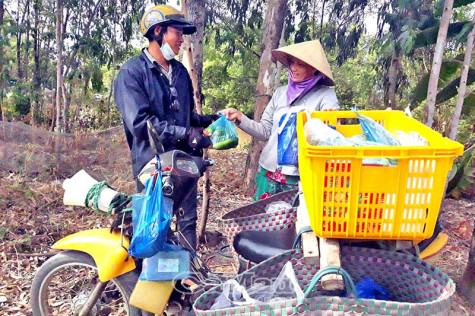 “Chợ di động” thôn quê