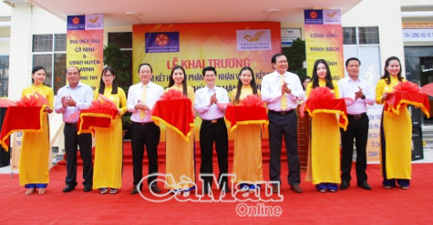 Huyện U Minh khai trương điểm giải quyết thủ tục hành chính