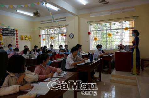 Cà Mau sẽ kết thúc năm học 2019 - 2020 trước ngày 10/7