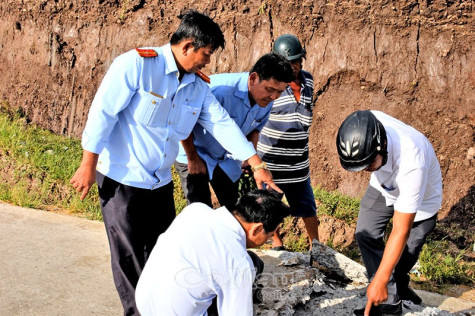 Lao đao vì sụp lún