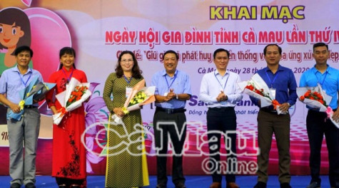 Sôi nổi Ngày hội Gia đình tỉnh Cà Mau lần thứ IV