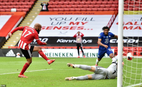 Vòng 35 giải NHA, Sheffield United hủy diệt Chelsea