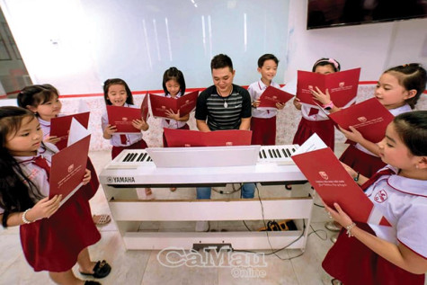 Khơi dậy đam mê  âm nhạc cho trẻ