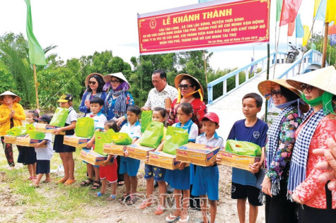 Tân Lộc Đông:Thành công nông thôn mới