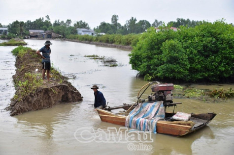 Mỗi năm chỉ được sên, vét ao đầm nuôi thủy sản bằng máy khoan, hút bùn trong 2 tháng